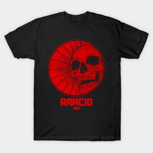 Skull red rancid vintage vibes T-Shirt